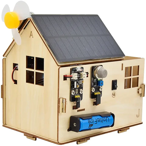 Casa Inteligente c/ painel solar -Micro:bit