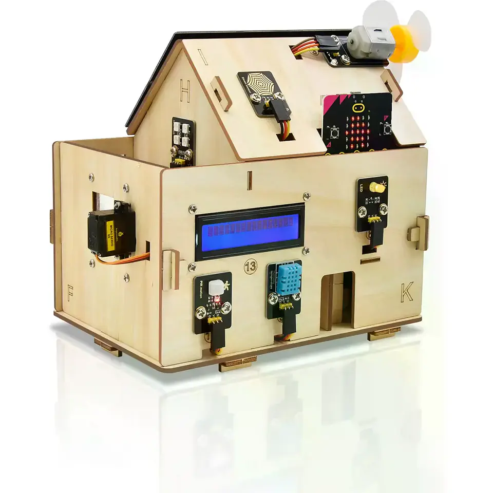 Casa Inteligente c/ painel solar -Micro:bit 2
