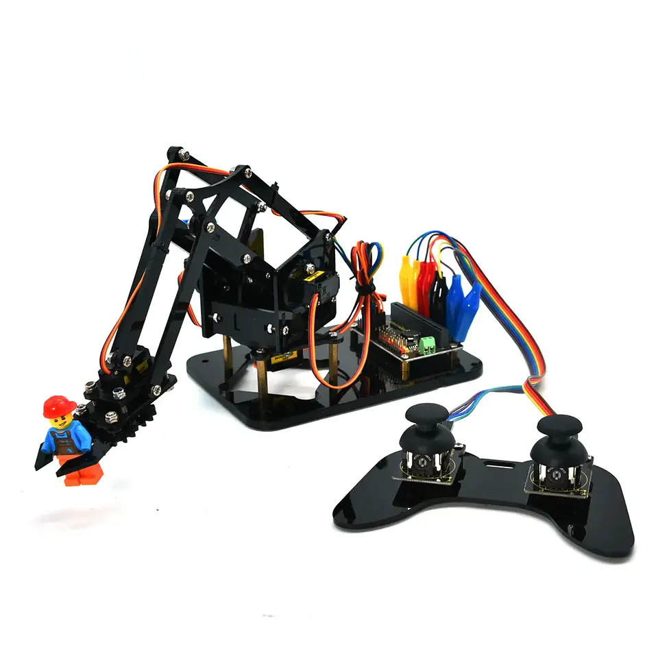 Kit de Braço Robótico 4DOF Programável (MakeCode/MicroPython)  3