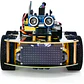 Kit de Robot 4WD com Bluetooth, IR, Display LED 8×16 e Sensores - Thumbnail 3