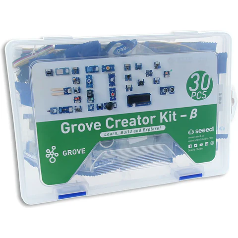Kit Beta (β) de 30 módulos e sensores Grove