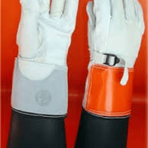 Guante Cuero protector dielectrico