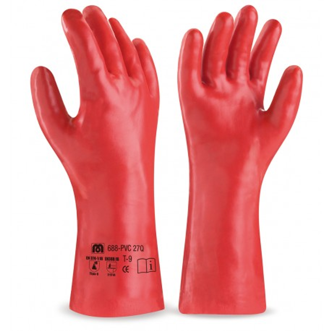 Guante PVC Rojo 1