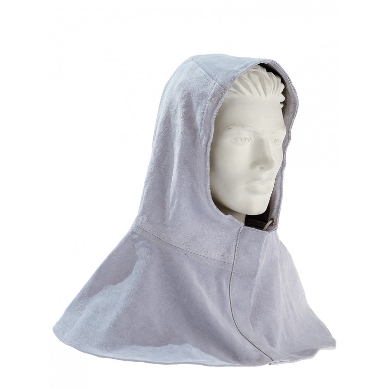 Gorro de cuero tipo monja