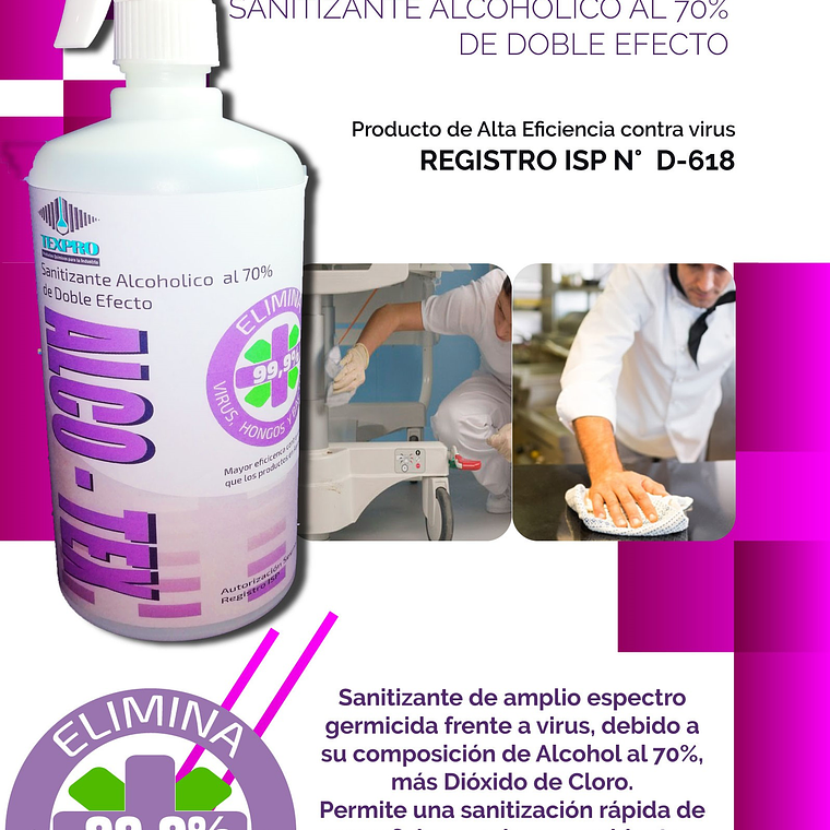 Alco Tex Alcohol 70% 1