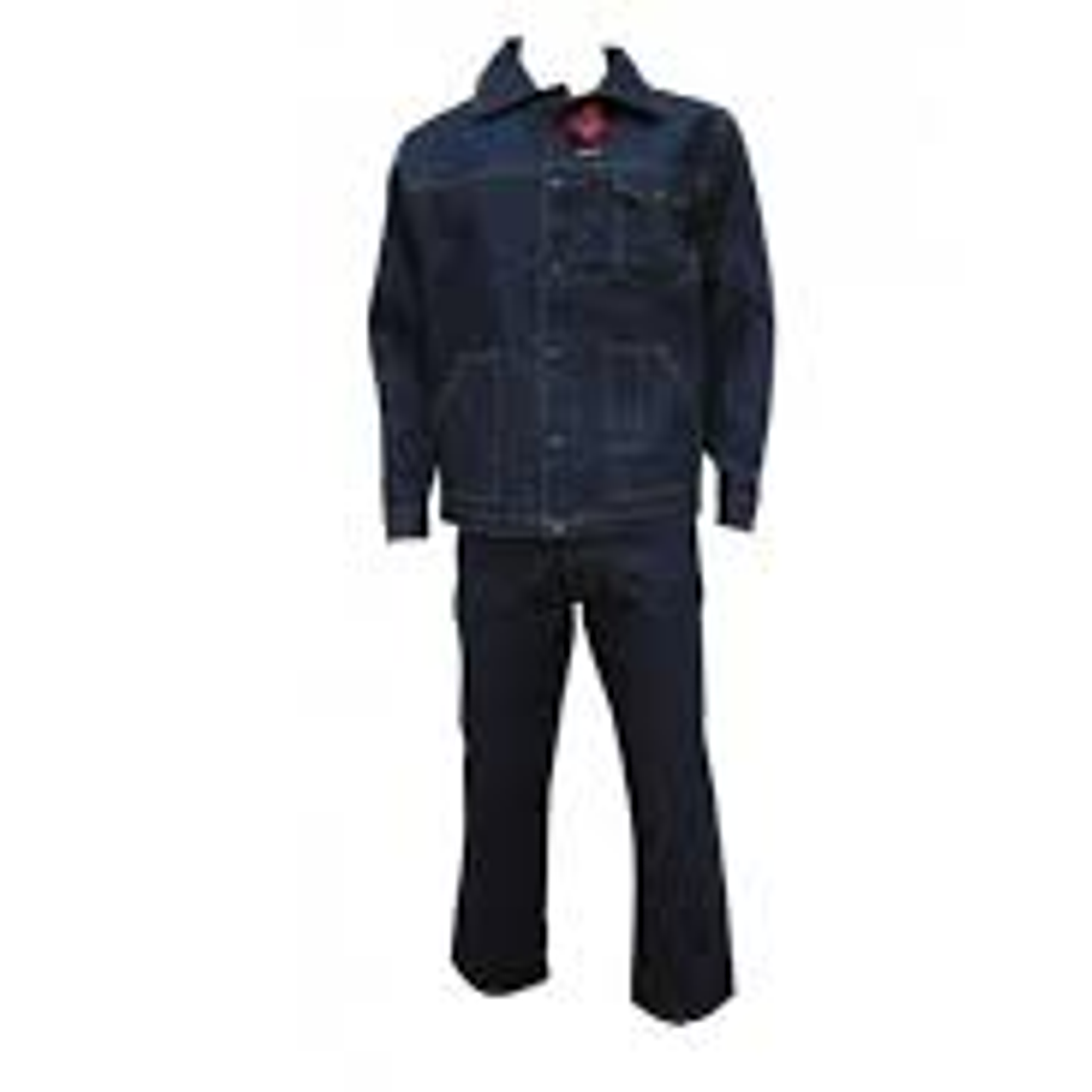 Slack Mezclilla Tela Cruda Chaqueta Mas Pantalon. 1