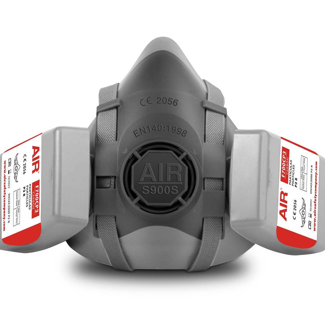 Respirador Air S9 TPR Gris 1