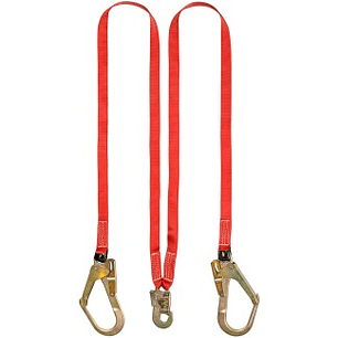 Cabo Vida en Y de Tela Doble Mosqueton Escala 