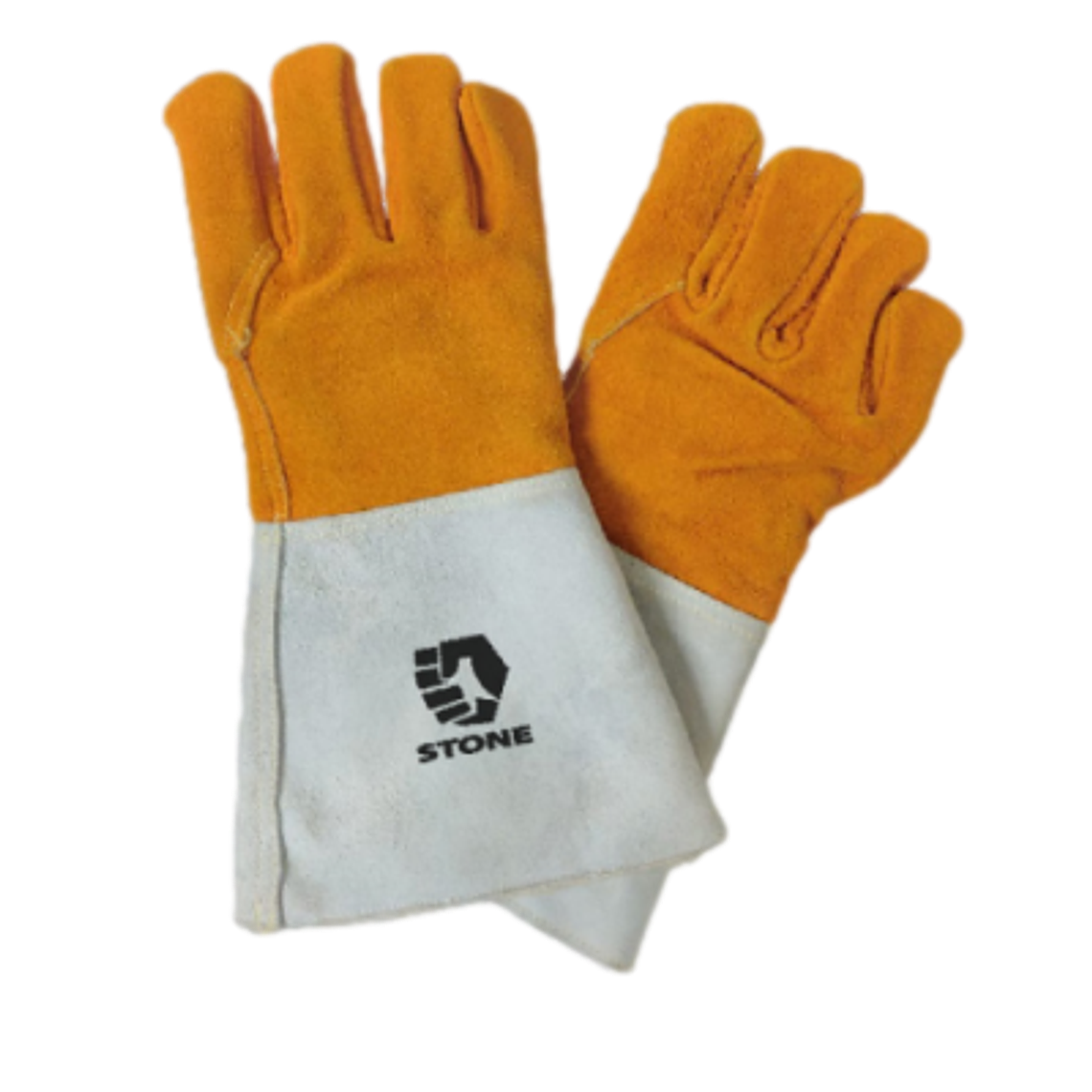 CUERO SOLDADOR NARANJO KEVLAR PREMIUM 1