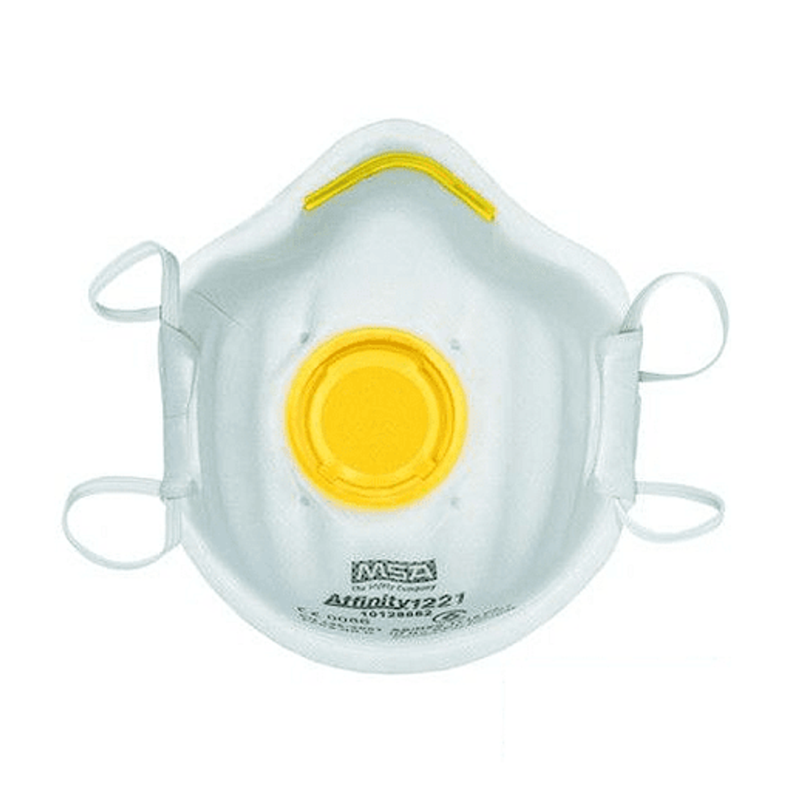 Mascarilla Affinity MSA 1221 con Valvula (10 Und) 1