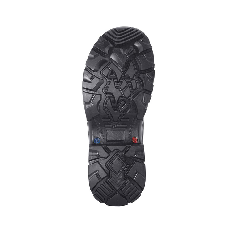 Botín KX 590 Metatarsal con saque rápido Café 2