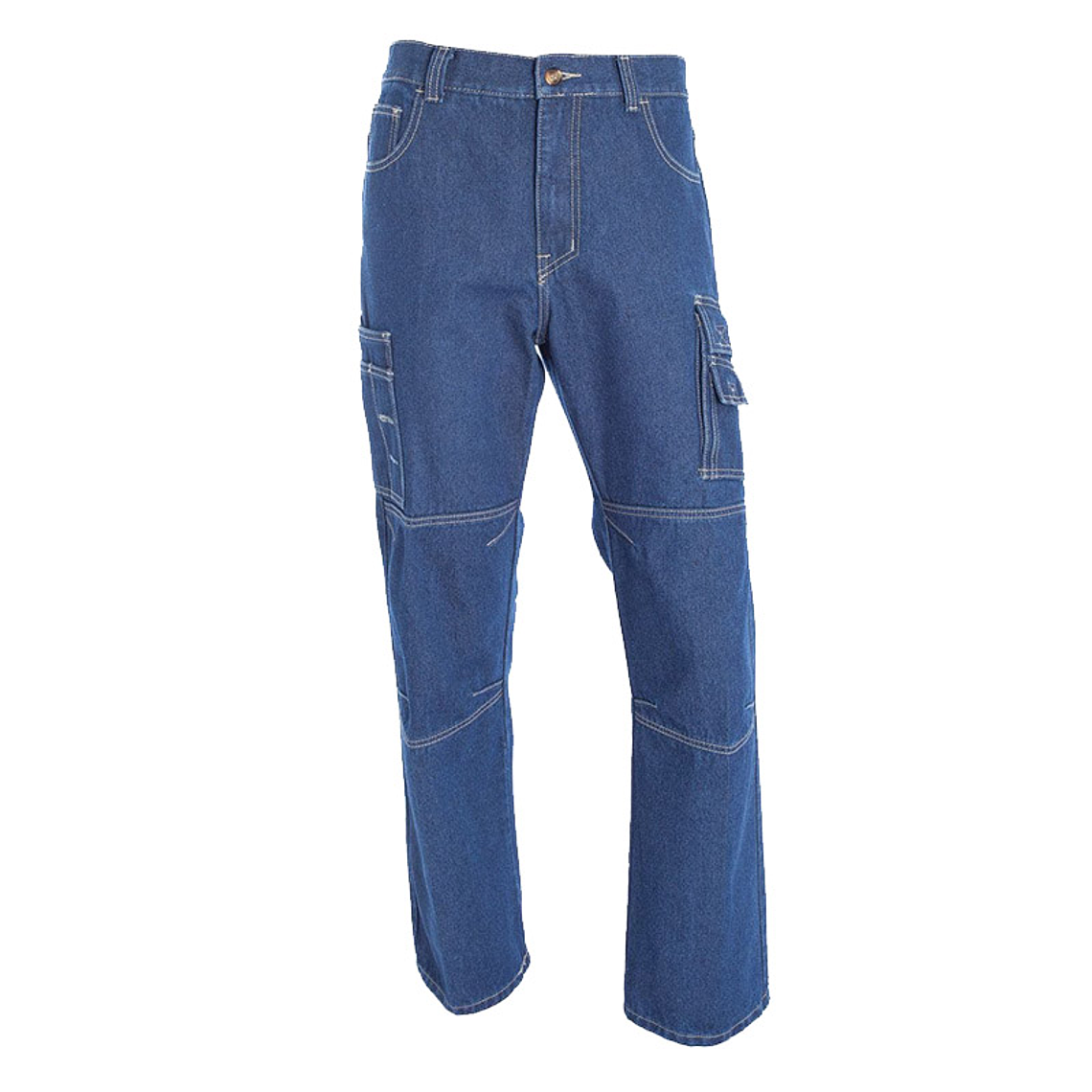 Jeans Mezclilla Cargo Dielectrico 1