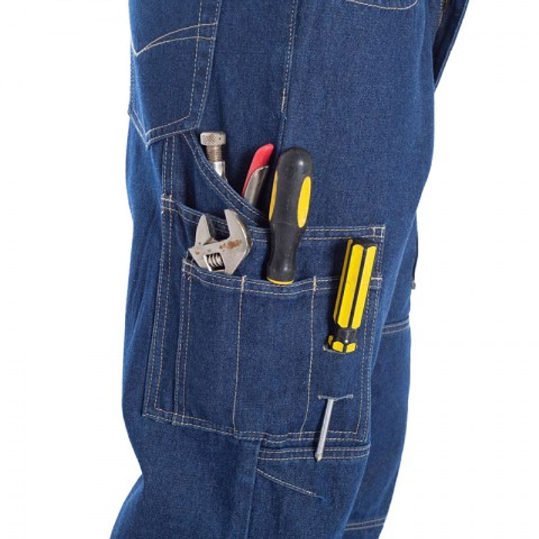 Jeans Mezclilla Cargo Dielectrico 2