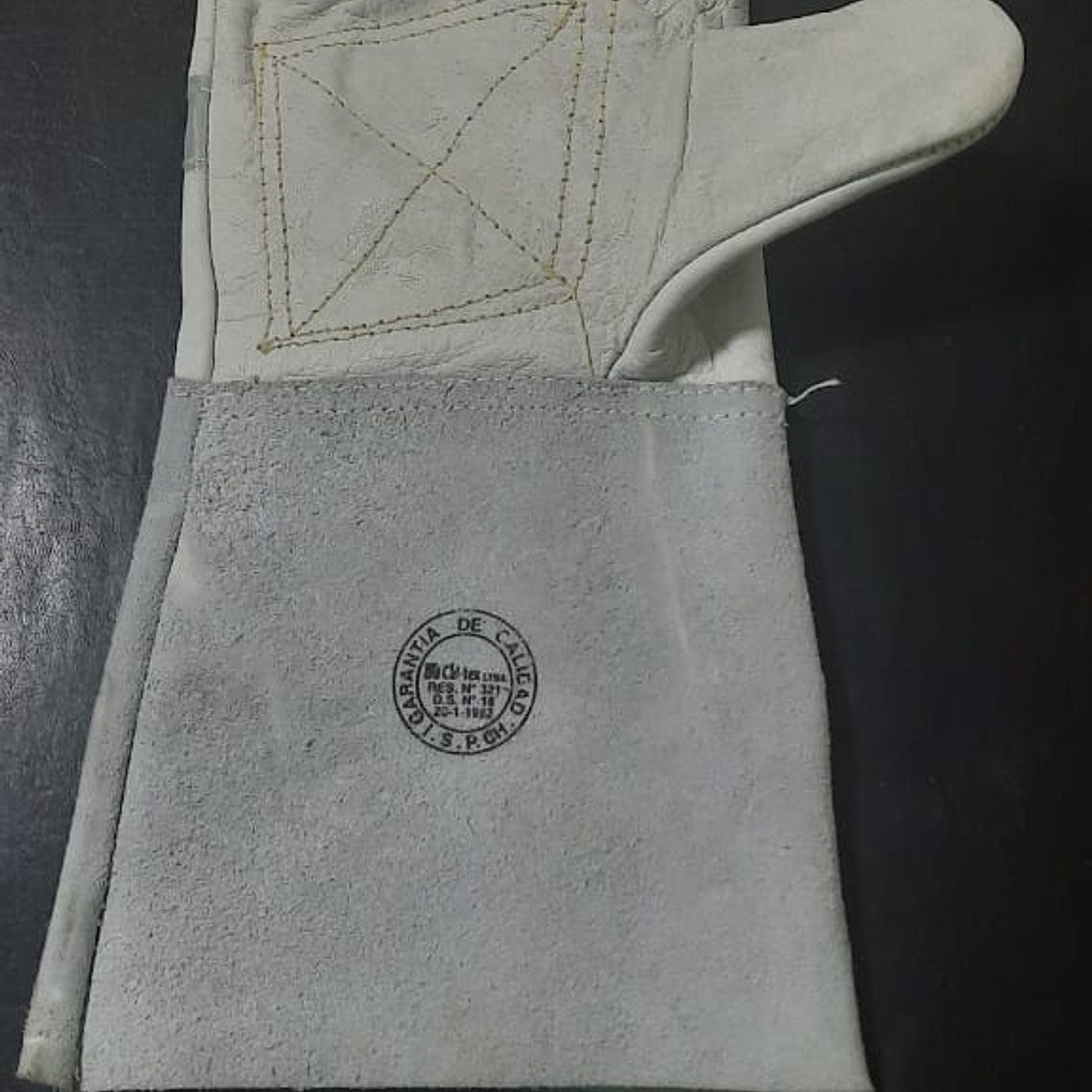 Guante Combinado PE DP interior Puño de 15cm (Aserradero) 1