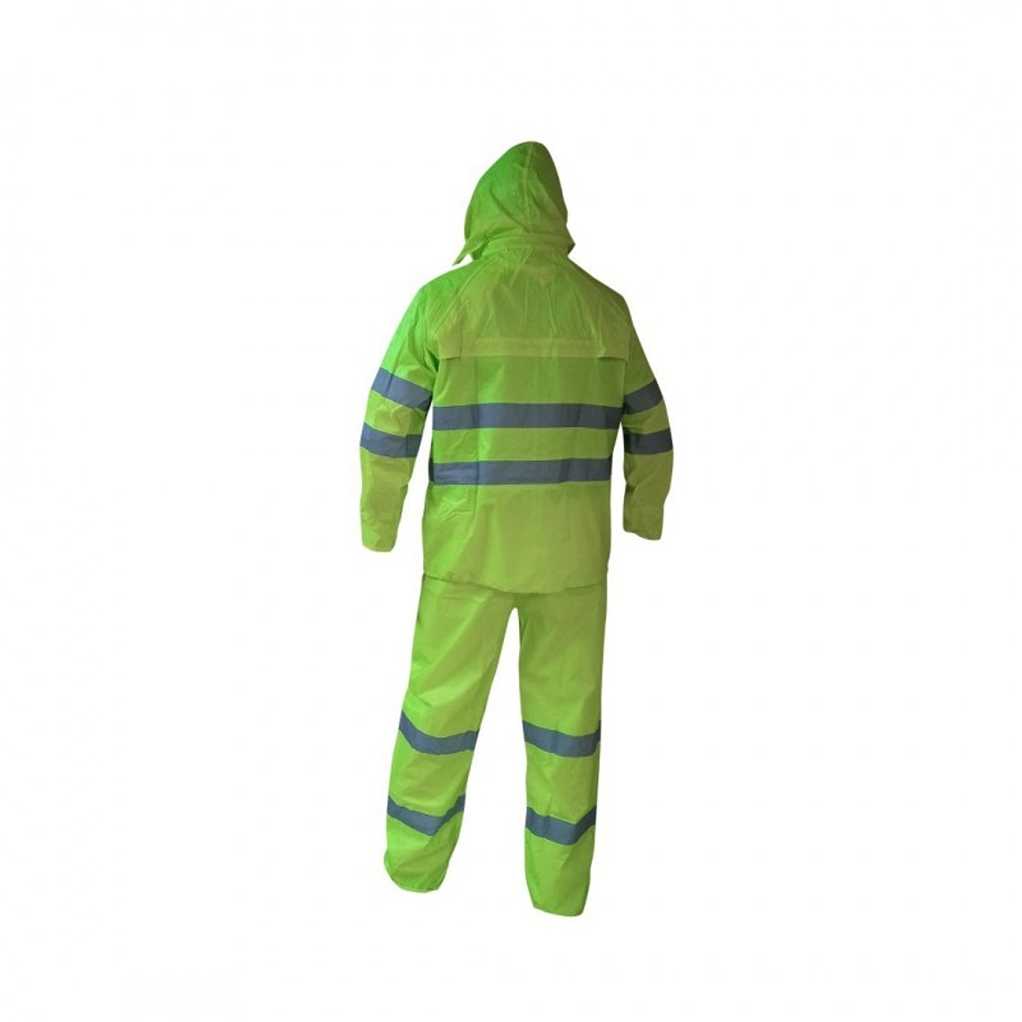 Traje de Agua Alta Visibilidad Verde Reflectante  2