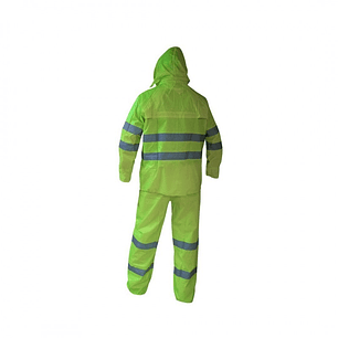 Traje de Agua Alta Visibilidad Verde Reflectante 
