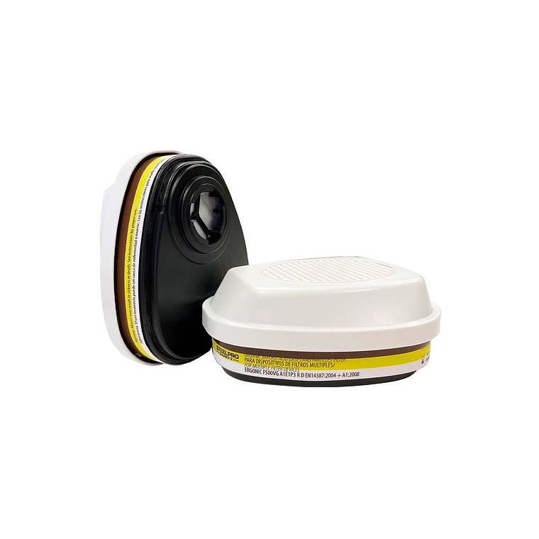 Filtro ERGONIC F500M ABEK1 Multigas VO, CL2, H2S, HCN, SO2, GA, NH3 PAR 1