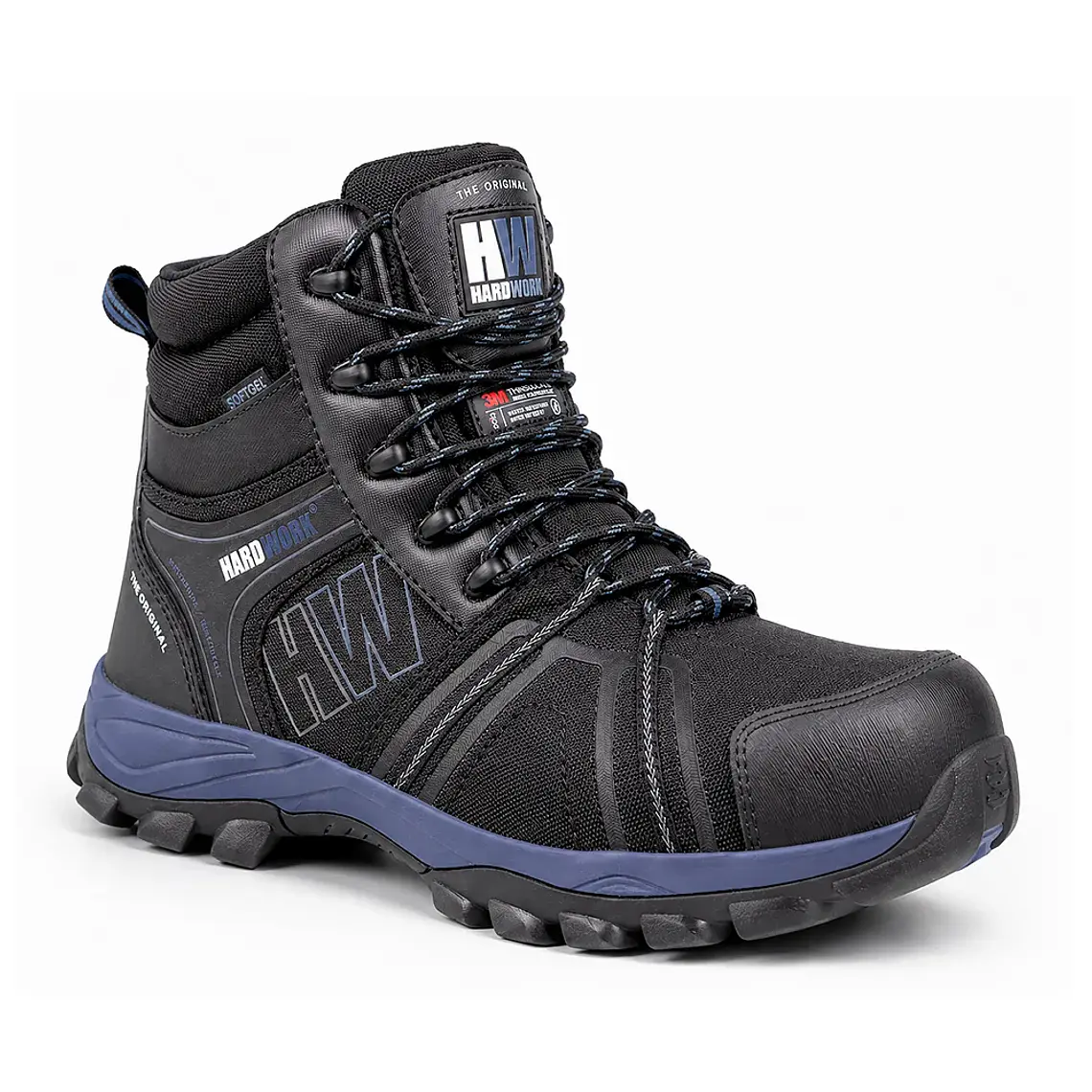 Calzado Bering High HW Rojo/Navy 1