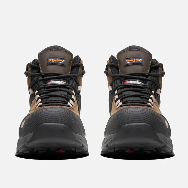 Calzado Lippi Prowork Atmos Mid Negro Cafe (Hombre) 2