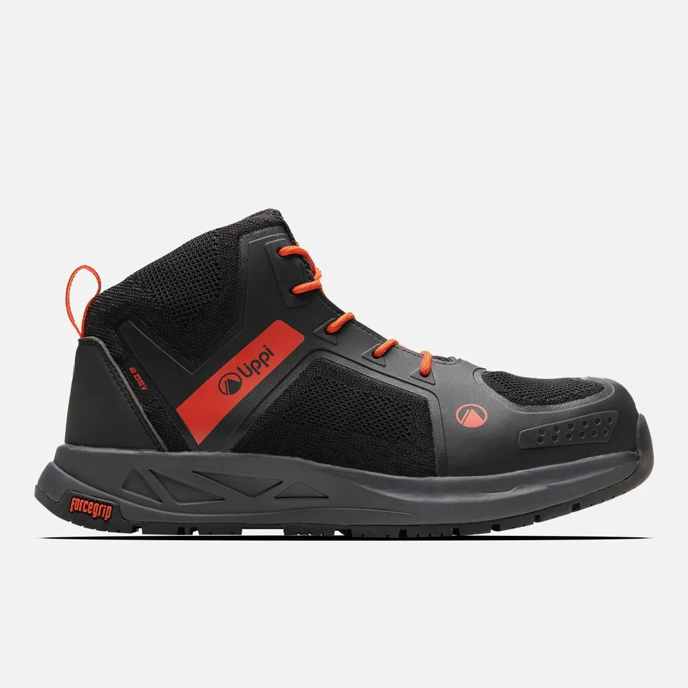 CALZADO SEGURIDAD LIPPI PRO WORK HOMBRE STRATOS MID ROJO