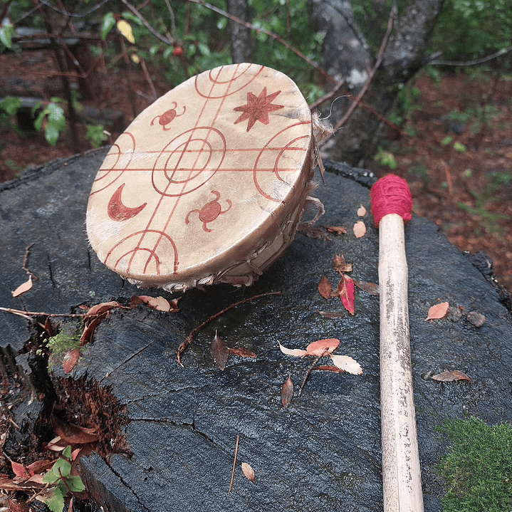 Tambor Kultrún Mapuche — Símbolo Ancestral de Conexión y Equilibrio 1