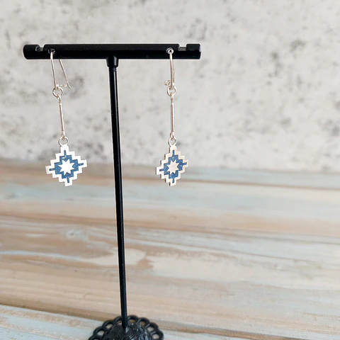 Mapuche Chakana Earrings