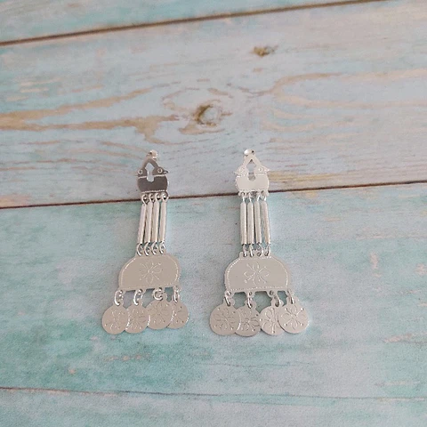 Sikill Tube Stopper Earrings