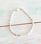 Pulsera de plata 950 con Mostacillas cuadradas  - Miniatura 1