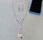 Conjunto Collar y Aros Mapuche hechos a mano en plata 950 - vignette 1
