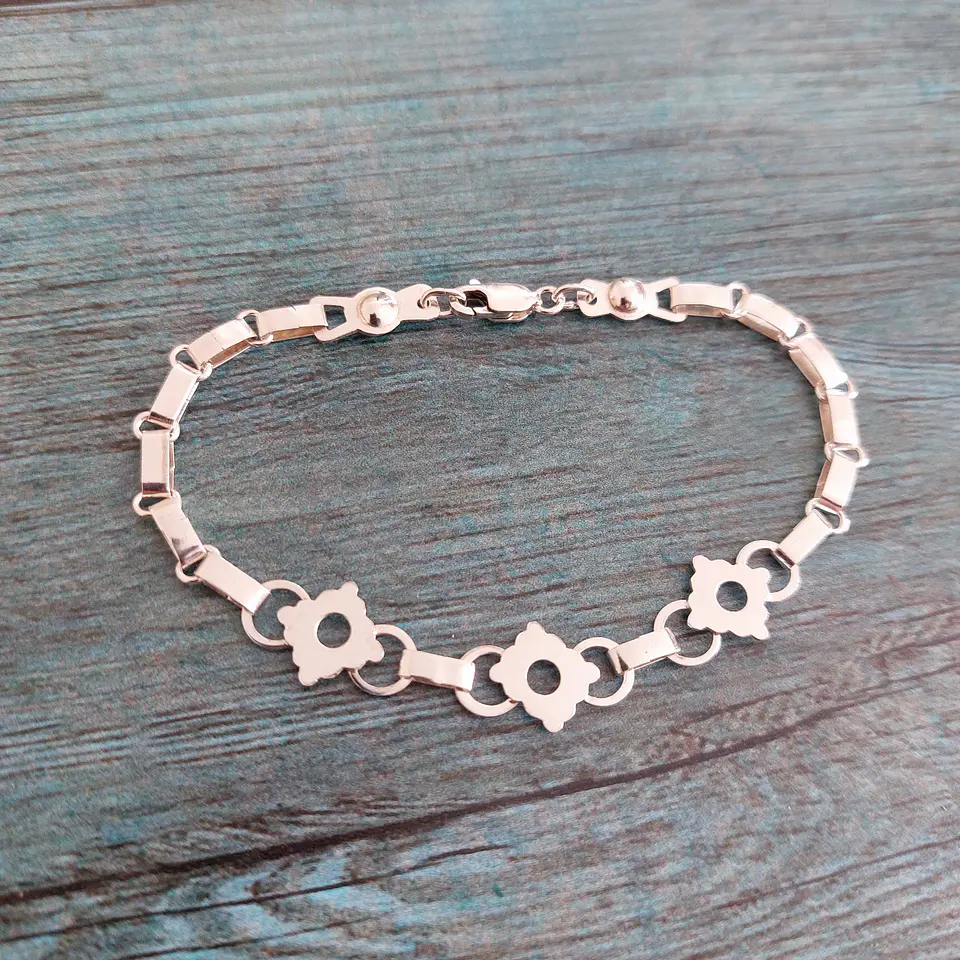 Pulsera de Plata 950 diseño kilkai - Joyería Artesanal Mapuche 1