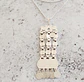 Collar Sikill mapuche de Cadenas hecho a mano en plata 950 - vignette 2
