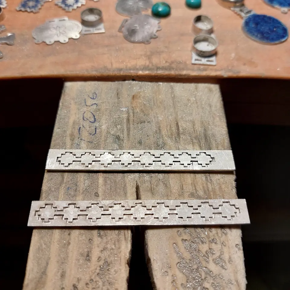 Anillo Mapuche Chakana Pillán hecho en plata 950 4