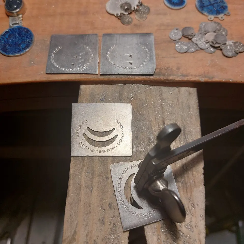 Traditional Mapuche Chaway Earrings 4