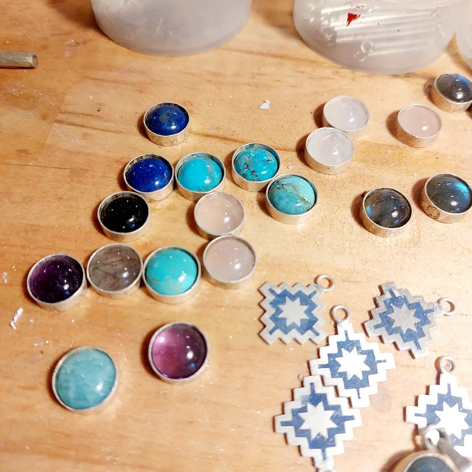 Pulseras Mapuche Trariku con Lapislázuli 3