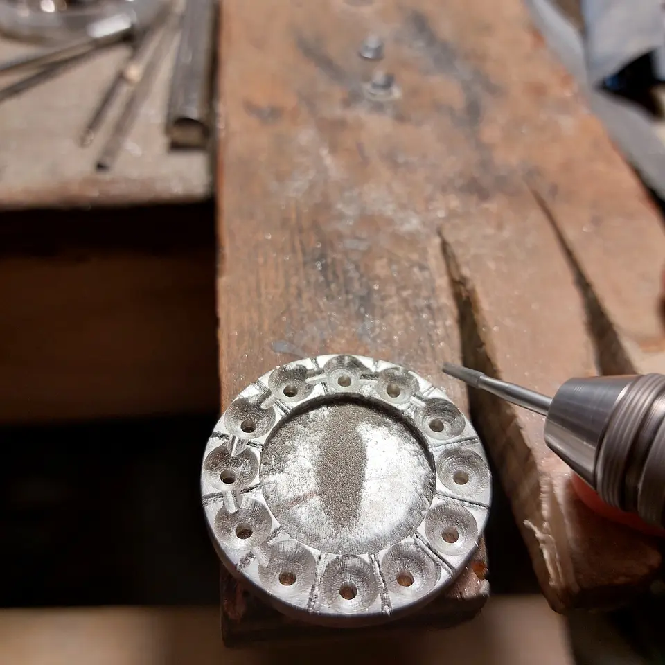 Prendedor Tupu Mapuche con Circones 2