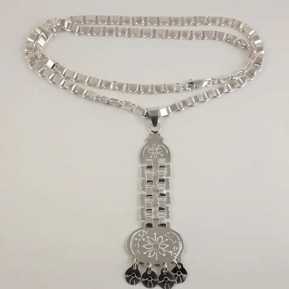 Collar Mapuche Sikill de Cadena  2