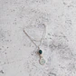 Collar Mapuche Kultrún en Plata 950 con Piedra Malaquita  - Vorschaubild 2