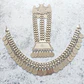 Conjunto Mapuche Trapelakucha Keltatuwe y Trarilonko en Metal Alpaca - Miniatura 1