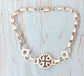 Pulsera Mapuche Kilkay diseño Kultrún - Miniatura 1