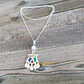Collar Mapuche con Piedra Luna y Pillán - Miniatura 1