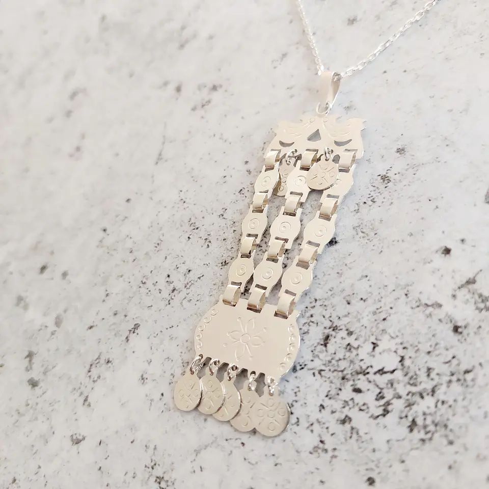 Collar Mapuche Sikill de Cadenas 1