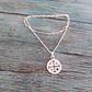 Collar Mapuche Kultrún con Lapislázuli - Miniatura 1