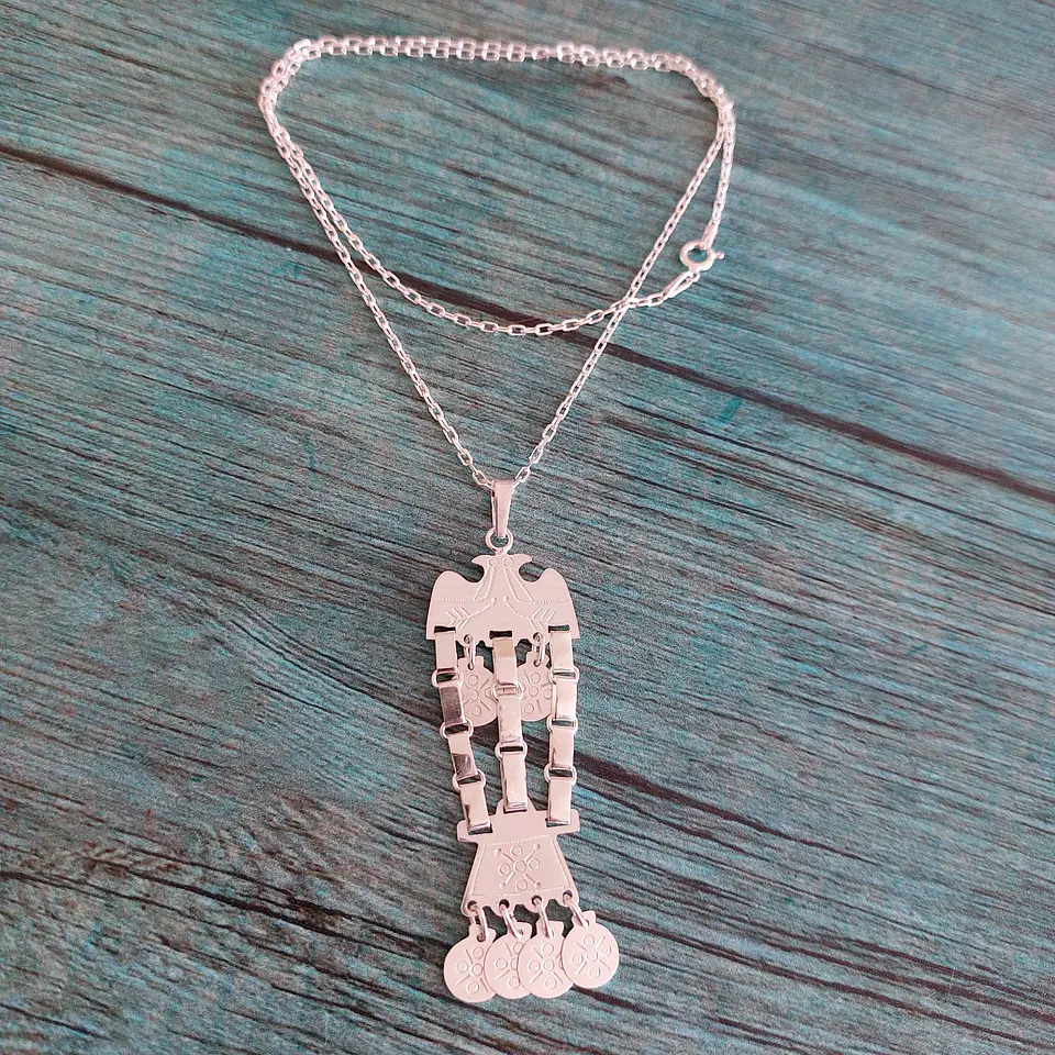 Collar Mapuche Sikill Trapelakucha Tradicional 1