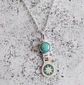 Collar Mapuche Lucero de la Mañana con Amazonita - Miniatura 2