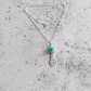 Collar Mapuche Kultrún con Turquesa - Miniatura 1