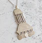 Collar Mapuche Sikill Tradicional de Tubos - Miniatura 2