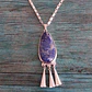 Collar Lapislázuli con Cadena Mapuche - Miniatura 2
