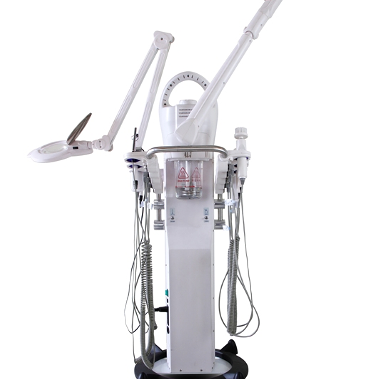 Vapozono Ultrasonido Altafrecuencia Galvanica Brush Spray Lupa Cosmetologica 9 en 1 3