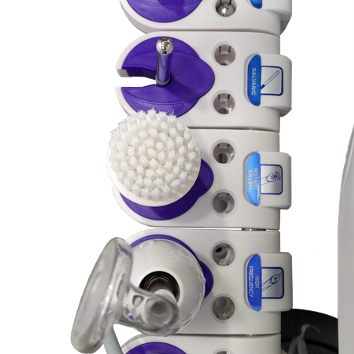 Vapozono Ultrasonido Altafrecuencia Galvanica Brush Spray Lupa Cosmetologica 9 en 1 5