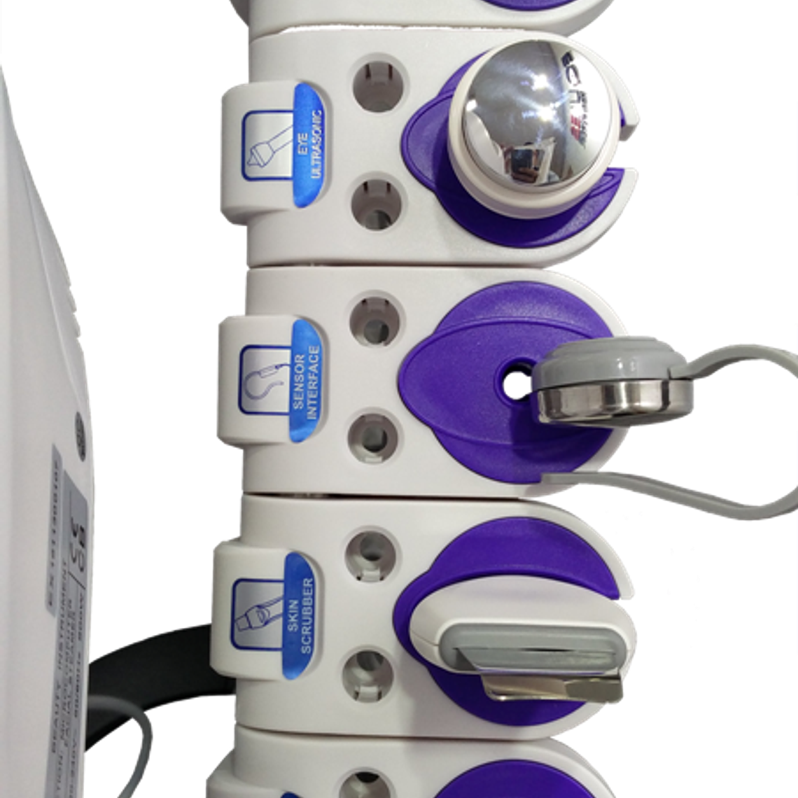 Vapozono Ultrasonido Altafrecuencia Galvanica Brush Spray Lupa Cosmetologica 9 en 1 2